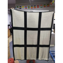 9/20 Panel Fleece Blanket Without Fringe
